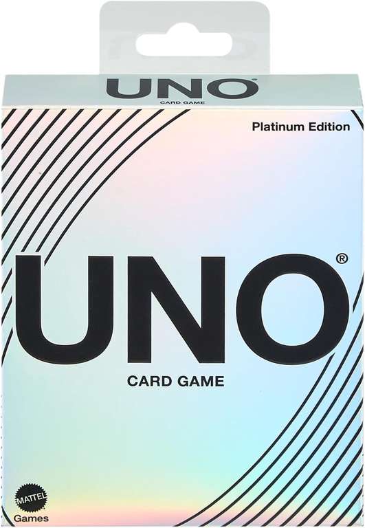 Jeu de société Uno édition Platinium à 6.99 €