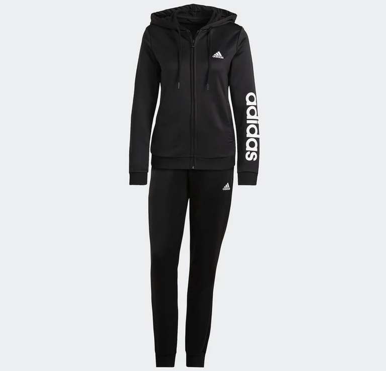 Ensemble de survêtement femme Essentials Logo French Terry - Noir, du XXS au M à 33.9 €