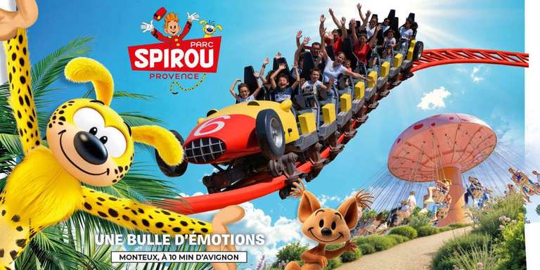 Réduction sur les Billets Datés du Parc Spirou - Valable jusqu'au 11 Novembre 2025 (parc-spirou.tickeasy.com) à 0 €