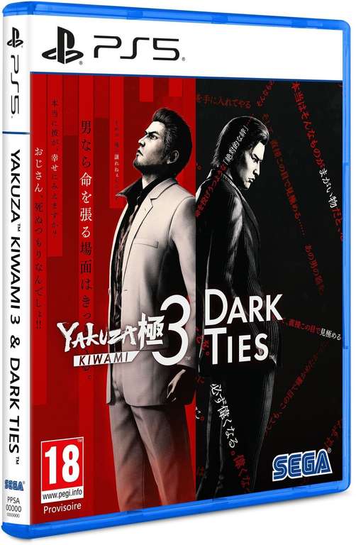 [Précommande] Yakuza Kiwami 3 & Dark Ties sur PS5 à 44.99 €