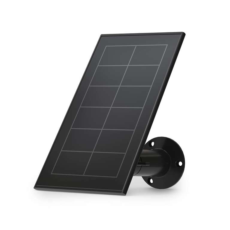 Arlo Panneau Solaire, Noir, Compatible Uniquement Avec Arlo Essential 1 et Essential 1 XL - livrable en France à 23.74 €