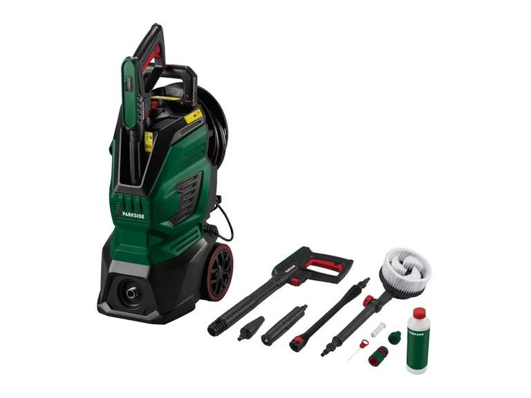 [Lidl Plus] Nettoyeur haute pression Parkside PHD 170 D2 - 170 bars, 2400W, 500L/h, Pompe aluminium, Accessoires à 89 €