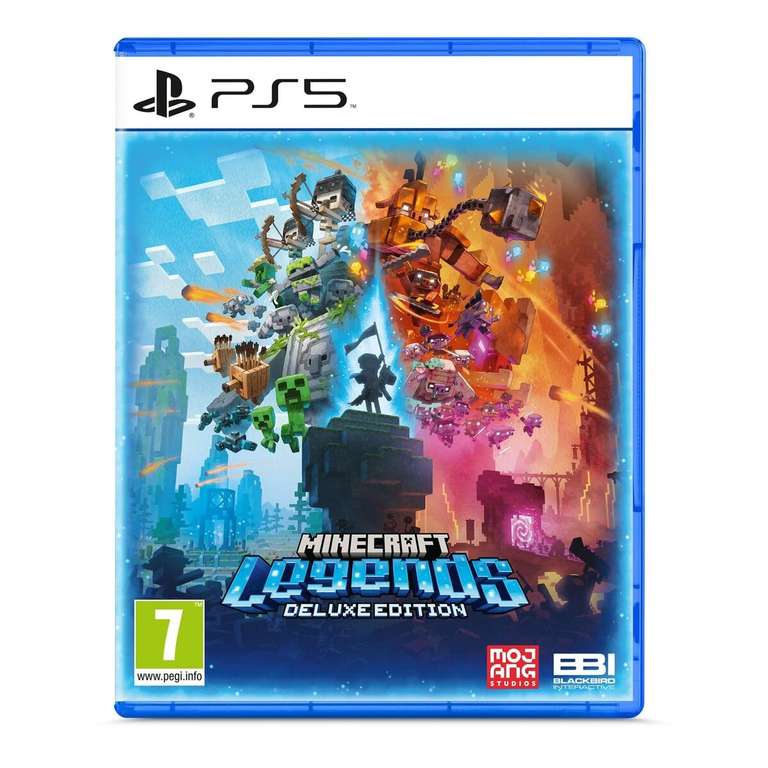 Jeu PS5 Minecraft Legends - Édition deluxe à 9.99 €