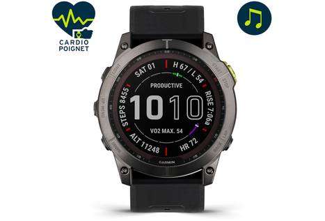 Montre connectée Garmin Enduro 2 Sapphire Solar - Titane à 499 €