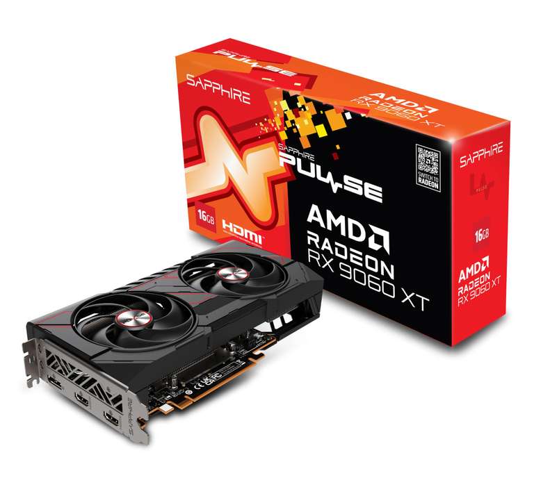 Sapphire RX 9060 XT 16G à 354.34 €