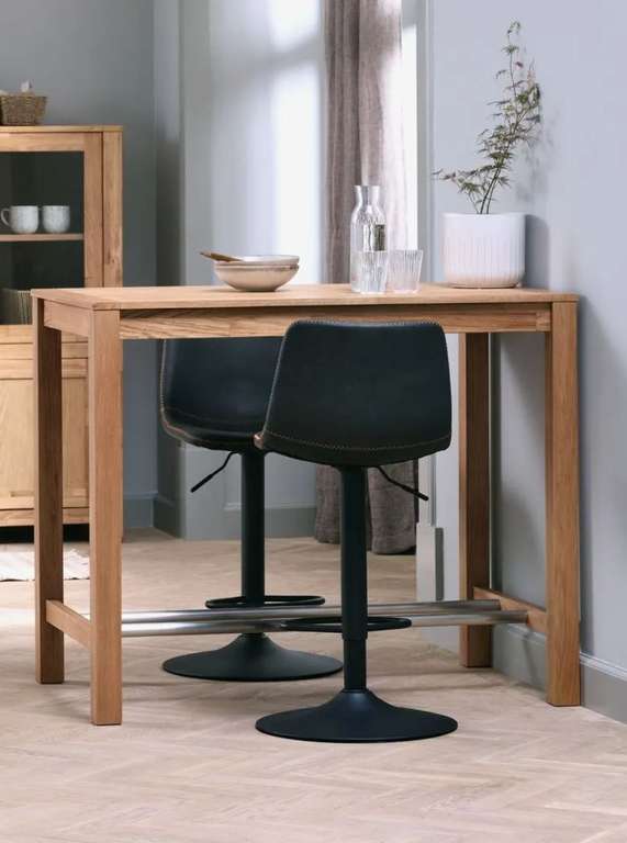 Chaise de bar Broager - gris ou noir à 45 €