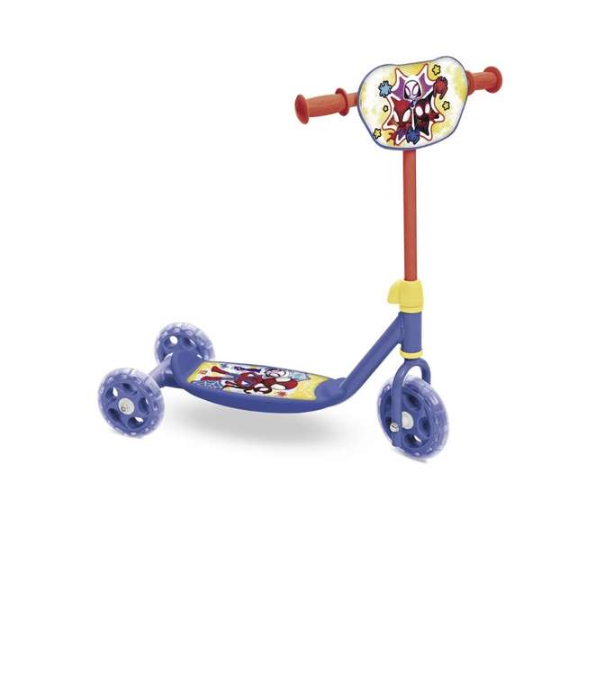 Trotinette 3 roues Spidey MONDO (via 10€ de cagnotte) selection de drive / magasin à 17.99 €
