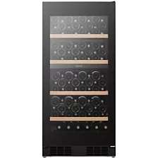 Cave à vin vieillissement Hisense RW3N230GELF - 108 bouteilles, 4 clayettes, 2 zones de T°C (Via Remise Panier) à 499 €