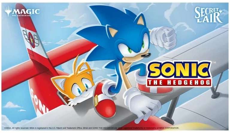 Coffret de carte MTG - Secret Lair x Sonic: Friends & Foes (lecercledujeu.fr) à 49.5 €