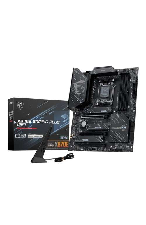 Carte mère - MSI X870E GAMING PLUS WIFI 3,9/5 14 Avis à 237.92 €