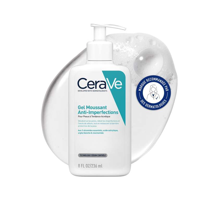 CeraVe - Gel Moussant Anti-Imperfections (via Prévoyez et Économisez) à 8.82 €