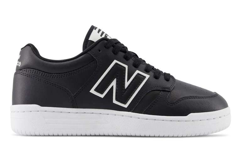 Chaussures New Balance 480 Cuir Noir, Tailles du 40,5 au 46,5 à 37.9 €