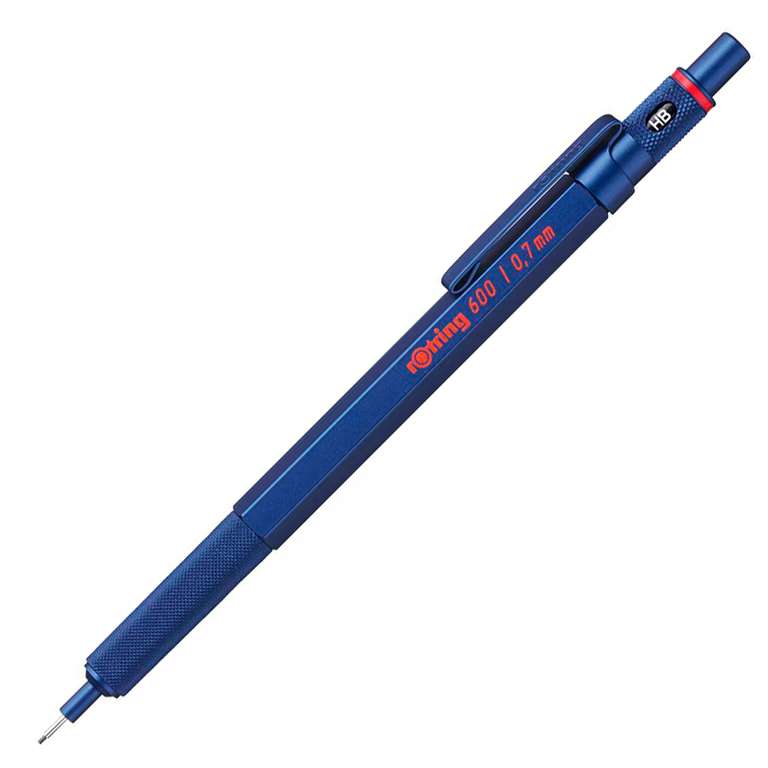 Rotring 600 bleu 0,7 mm, portemine mécanique à 23.6 €