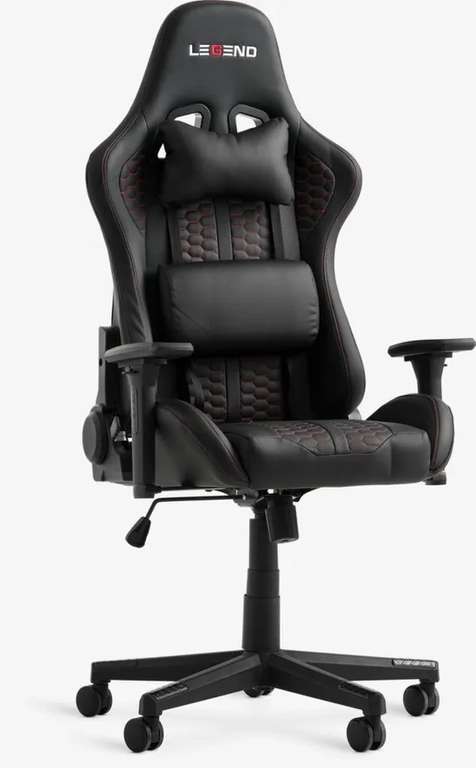Fauteuil de bureau Nibe - noir/rouge à 135 €