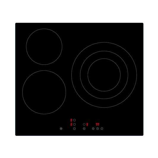 Plaque de Cuisson Vitrocéramique Valberg VH 3 T 342C à 89.98 €