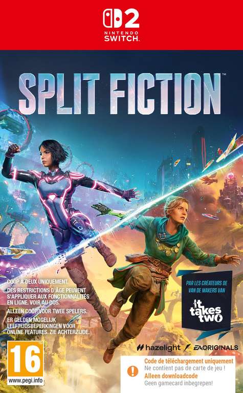 Jeu Split Fiction sur Switch 2 [code de téléchargement] à 35.99 €