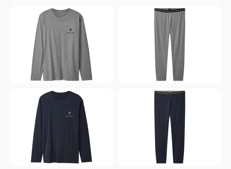 Pierre Cardin Ensemble pyjama homme - du M au XL à 14.99 €