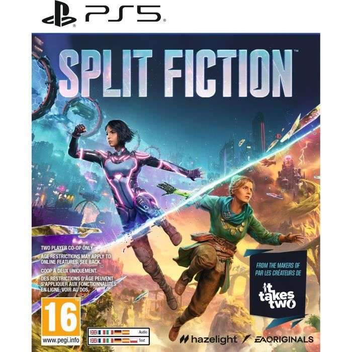 Split Fiction - Jeu PS5 à 27.5 €