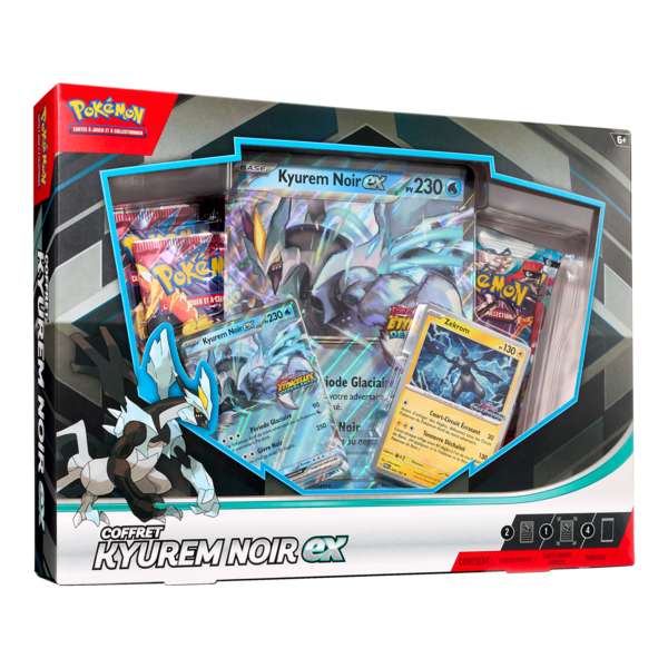 Coffret Pokémon Kyurem Noir EX (via 10.36€ cagnottés) à 15.54 €