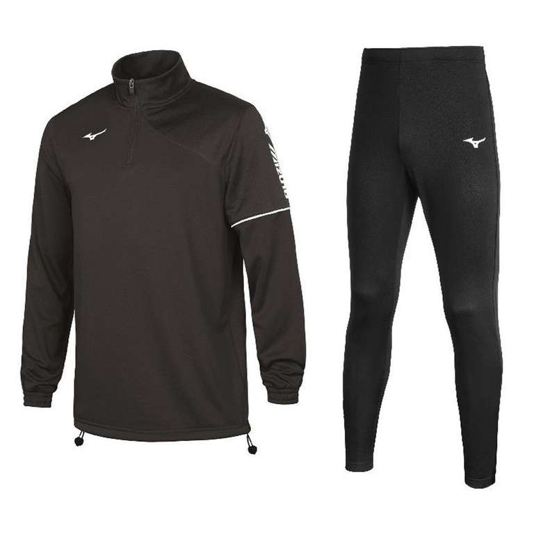 Ensemble de survêtement Noir Homme Mizuno Sendai - T S au XXL à 24.99 €