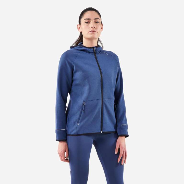 Veste Kiprun Run 500 Warm, Bleu Abysse, Tailles du S au XL à 24.99 €
