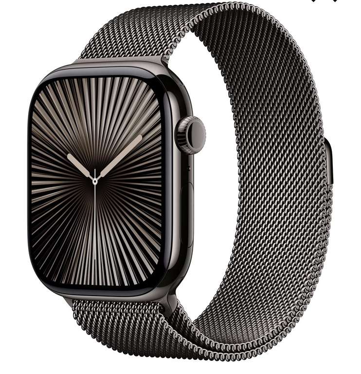 Apple watch Serie 10 46mm Titane Ardoise Loop Cell à 679 €