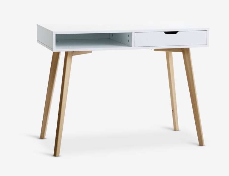 Bureau Tamholt 50x100 blanc/naturel à 60 €