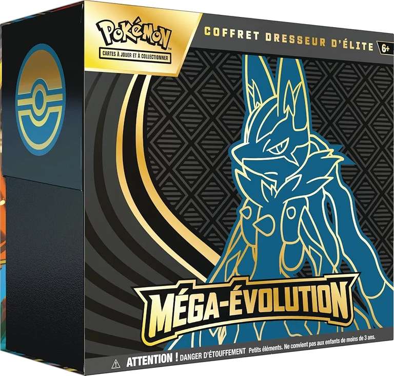 ETB Pokémon ME01 Mega Evolution Lucario (Sur invitation) à 55.99 €