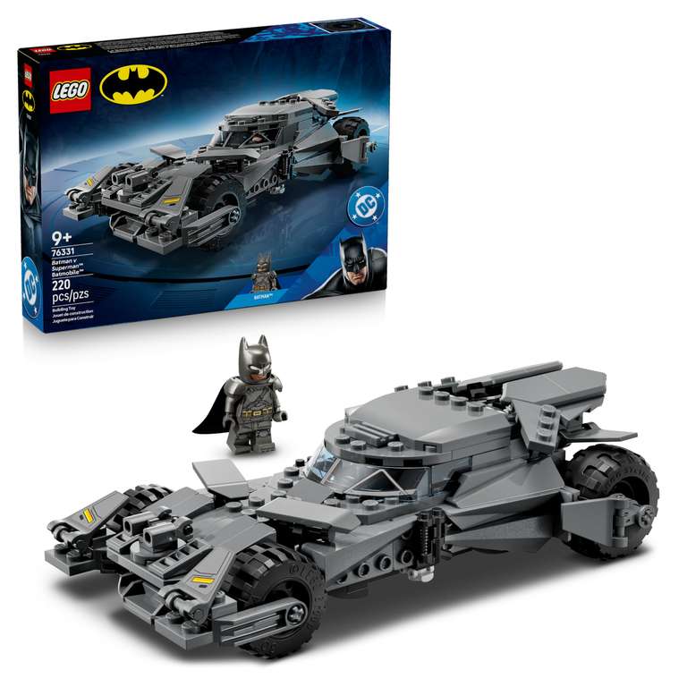 LEGO DC Batman La Batmobile de Batman v Superman - Jouet Voiture - Maquette Collector de Super-Héros avec Minifigurine à 24.82 €