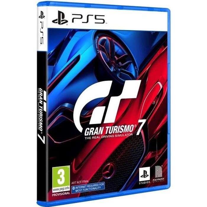 Gran Turismo 7 - Jeu PS5 à 33.9 €