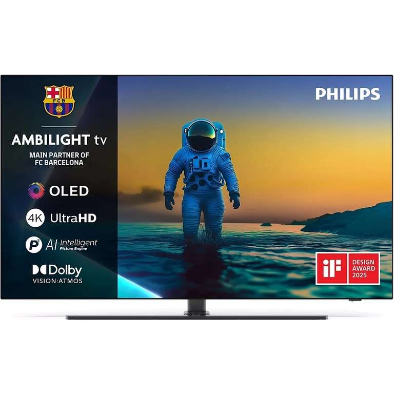 TV OLED PHILIPS 65OLED850 Ambilight 2025 (164cm) à 1259.1 €