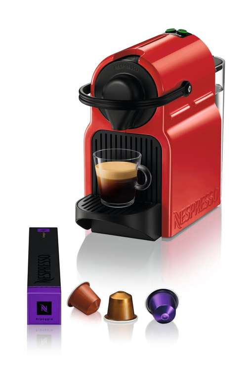 Nespresso Krups Machine à café Inissia rouge à 69.99 €