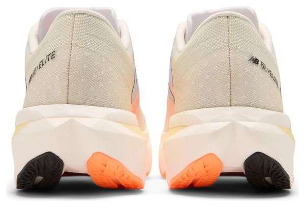 Chaussures Running New Balance FuelCell SuperComp Elite v4 Blanc/Orange Homme - Plusieurs tailles disponibles à 178.99 €