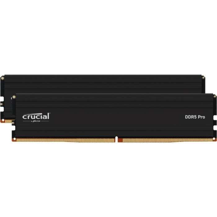 Crucial Pro RAM 128Go Kit (2x64Go) DDR5 5600MHz à 315.99 €