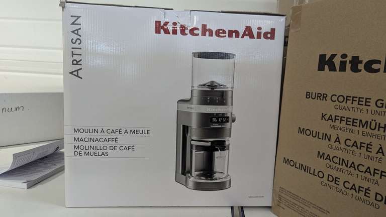 Moulin à café meule Kitchen Aid Artisan Medallion Silver à 59.99 €