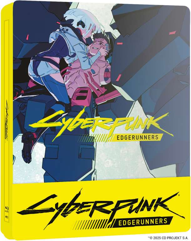 Cyberpunk: Edgerunners - Édition Intégrale Steelbook Blu-ray à 41.24 €