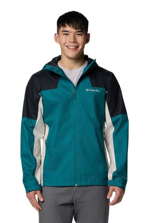 Coupe-vent à capuche Columbia Inner Limit Bleu canard - Du S au 2XL à 42.9 €