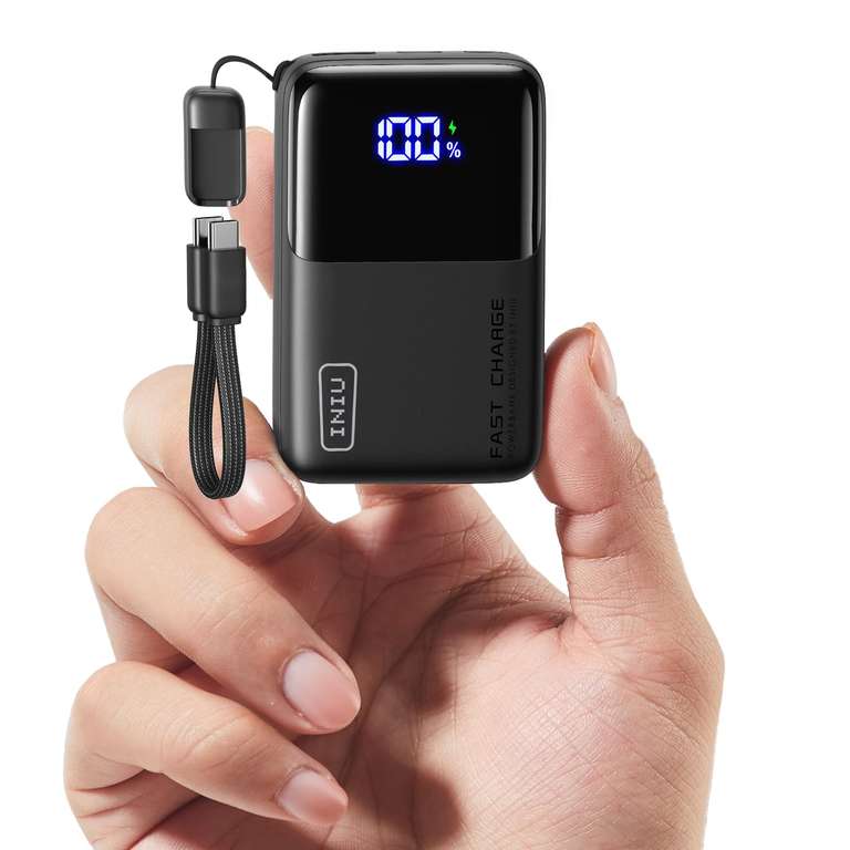 INIU Power Bank, 45W 10000 mAh Mini Chargeur Portable - Vendeur Tier à 27.99 €