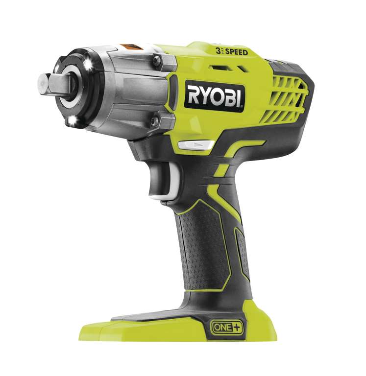 RYOBI - Boulonneuse clé à choc Électrique Sans Fil 400 Nm R18IW3-0 (sans batterie) 1 à 103.55 €