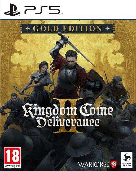Kingdom come deliverance 2 édition Gold PS5 à 39.99 €