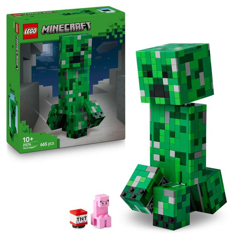 Jeu de construction LEGO Minecraft 21276 - Le Creeper - 665 pièces à 27.49 €