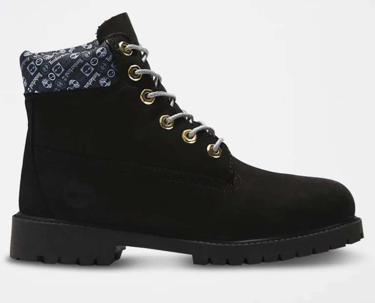 Chaussures Timberland 6 Inch Premier noir - Tailles 31 à 35 à 28.9 €