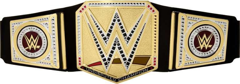 Ceinture imitation cuir avec ajustement Championnat Universel WWE Mattel à 19.99 €