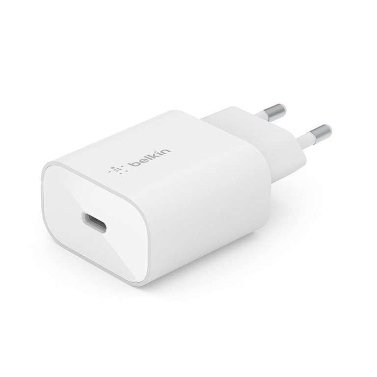 Belkin BoostCharge chargeur secteur 25 W avec PPS, USB-C Power Delivery, chargeur USB C, chargeur rapide à 10.99 €