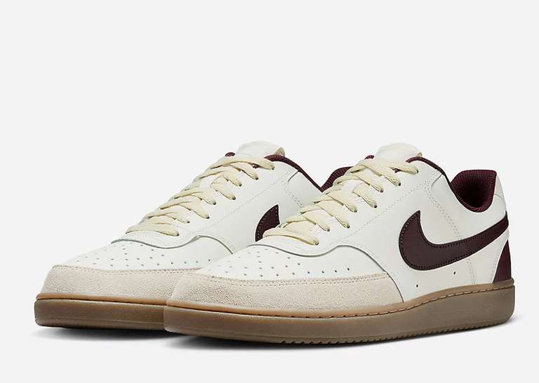 Sneakers homme Court Vision Low Beige - taille 40 à 47.5 à 54.99 €