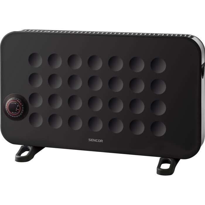 Radiateur - SENCOR - SCF 2101BK - 2000 W - 3 niveaux - Minuterie - Noir à 49.99 €