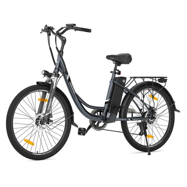 Velo electrique tourol B1 36V 15.6Ah Batterie Amovible à 249 €