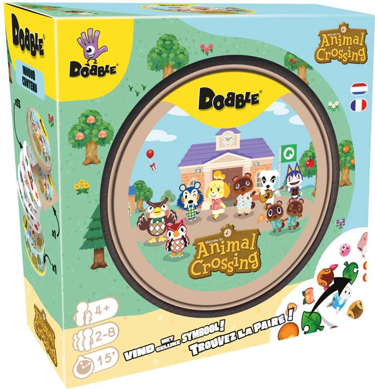 Sélection de jeux Dobble en promotion - Ex : Dobble Animal Crossing (via coupon) ou Disney à 9,79€ OU Super Mario à 10,49€ à 11.89 €