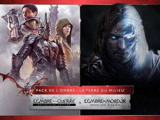 Pack de L'Ombre - La Terre du Milieu sur Xbox One / Series (dématerialisé) à 6.99 €