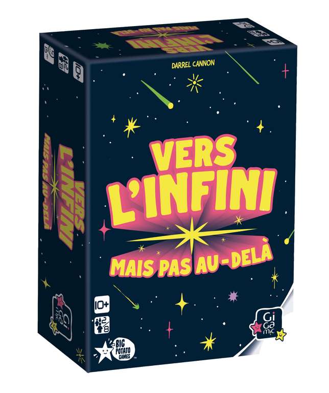 vers L'INFINI mais Pas AU-Dela - Jeu d'ambiance à 19.8 €